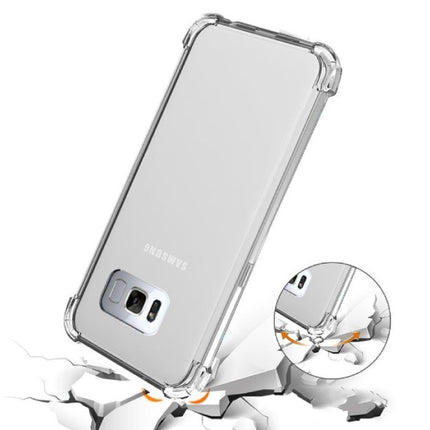 Samsung Galaxy J3 Transparant Bumper Hoesje - Clear Case Cover Silicone TPU Anti-Shock