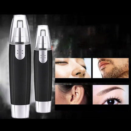 Mini Trimmer - Neus Wenkbrauw Oor Draadloos Scheermachine Elektrisch Scheerapparaat - Zwart