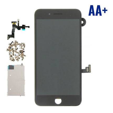 iPhone 8 Plus Voorgemonteerd Scherm (Touchscreen + LCD + Onderdelen) AA+ Kwaliteit - Zwart