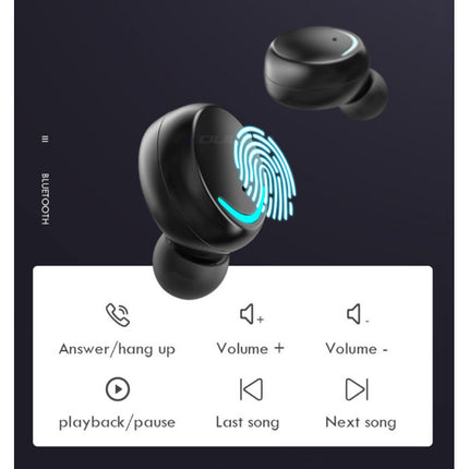 IPX7 TWS Draadloze Smart Touch Control Oortjes 2200mAh Bluetooth 5.0 Ear  Wireless Buds Earphones Earbuds Oortelefoon Wit