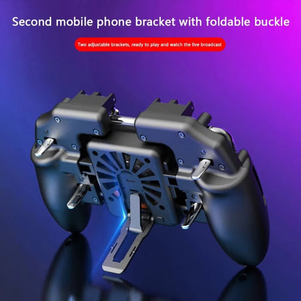 M11 Mobiele Gaming Controller voor PUBG - Koelventilator - L1R1 Trigger Key & Grip Gamepad - Zwart