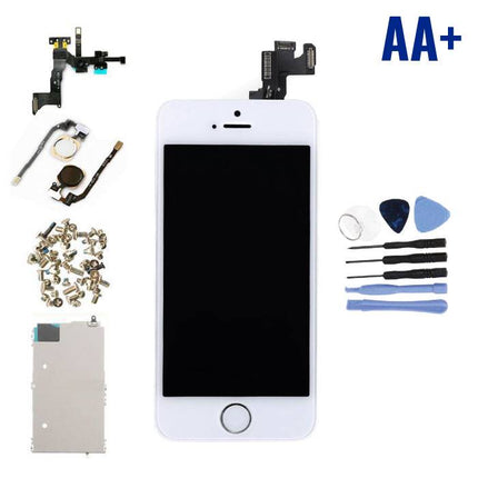 iPhone SE (2016) Voorgemonteerd Scherm (Touchscreen + LCD + Onderdelen) AA+ Kwaliteit - Wit + Gereedschap