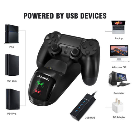 Oplaadstation voor PlayStation 4 Charging Dock Station voor Controller - Dual Laadstation 