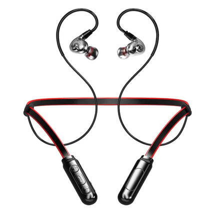 X9 Bluetooth 5.0  Oortjes met Nekband Oortelefoon iOS/Android Earphones Ecouteur Clear Sound Zwart 