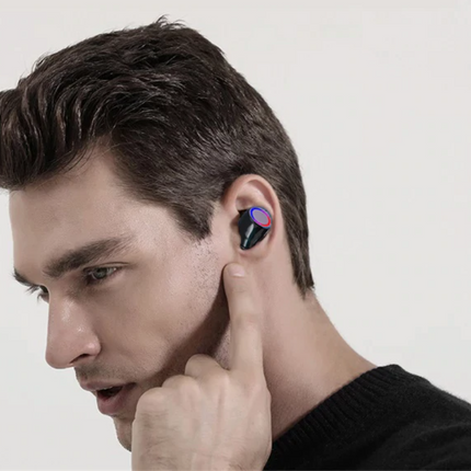 TWS Draadloze Oortjes - 2200mAh Powerbank Smart Touch Control Bluetooth 5.0 Ear Wireless Buds Earphones Earbuds Oortelefoon 