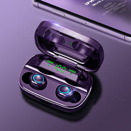 S11 Blitz Buds TWS Draadloze Smart Touch Control Oortjes Bluetooth 5.0 Ear Wireless Buds Earphones Earbuds 3500mAh Powerbank Oortelefoon Zwart