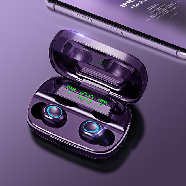 S11 Blitz Buds TWS Draadloze Smart Touch Control Oortjes Bluetooth 5.0 Ear Wireless Buds Earphones Earbuds 3500mAh Powerbank Oortelefoon Zwart