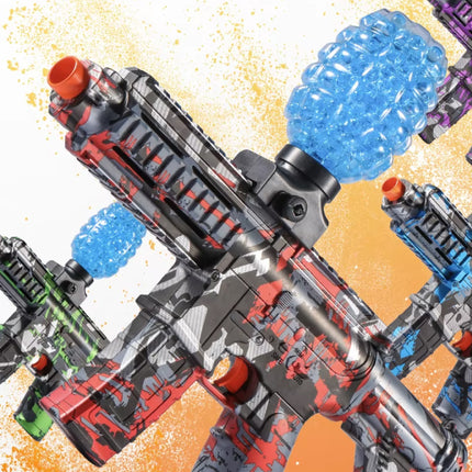 Gel Ball Blaster - M416 Model Speelgoed Soft Shell Foam Shooter - Blauw