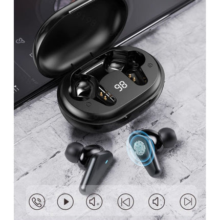 Draadloze Oortjes - TWS Oordopjes Bluetooth 5.0  Wireless Ear Buds Earphones Oortelefoon Wit