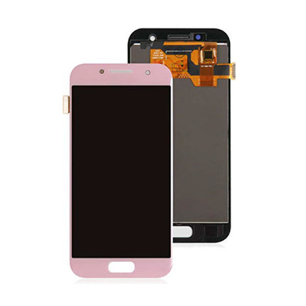 Samsung Galaxy A3 2017 A320 Scherm (Touchscreen + AMOLED + Onderdelen) A+ Kwaliteit - Roze