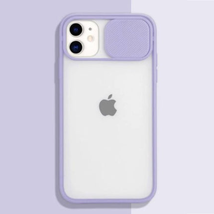 iPhone 11 Pro Camera Bescherming Hoesje - Zachte TPU Transparante Lens Case Cover Paars