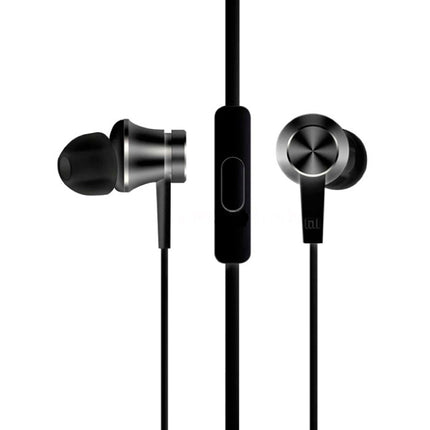 Mi Piston Oordopjes met Microfoon en Controls - 3.5mm AUX Oortjes Wired Earphones Oortelefoon Zwart