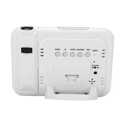 Digitale Wekker met Projectie - Alarm Klok Temperatuur Hygrometer - Zwart