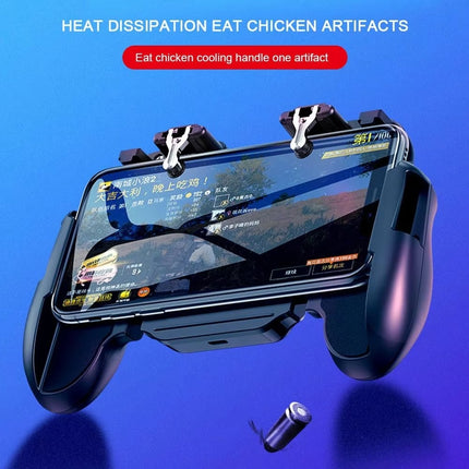 Mobiele Gaming Controller voor PUBG - Koelventilator - Trigger Key & Grip - Gamepad - Zwart