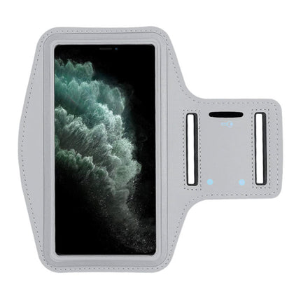 Waterdicht Hoesje voor iPhone 4 - Sport Tasje Zakje Cover Case Armband Jogging Hard Lopen Grijs