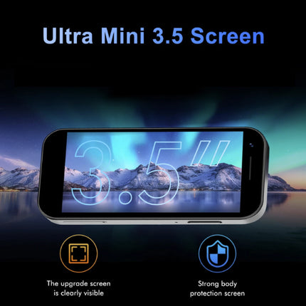 S24U Mini Smartphone - 2 GB RAM - 16 GB Opslag - Dual SIM - 2250mAh Batterij - Grijs