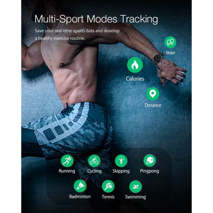 BW-HL3 Smartwatch Smartband Smartphone Fitness Sport Activity Tracker Horloge IPS iOS Android iPhone Samsung Huawei Bruin