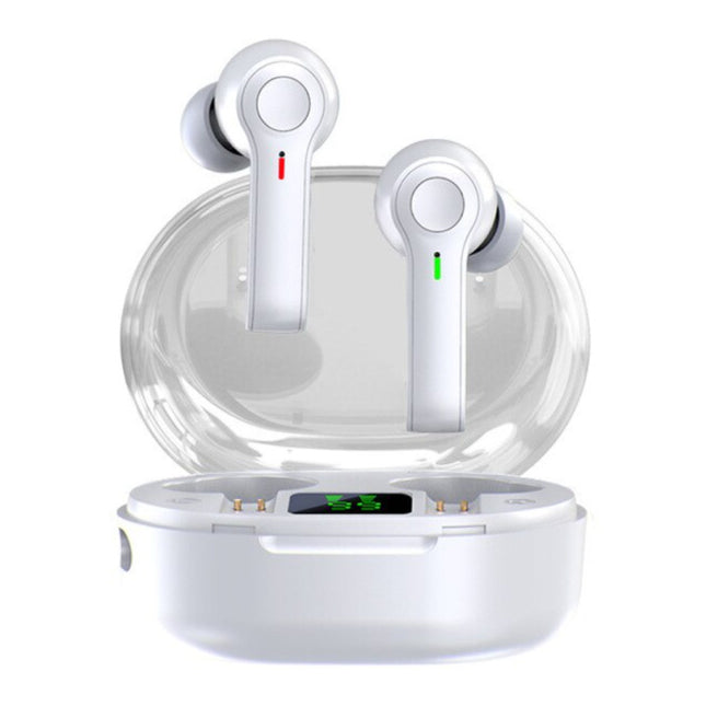 R22 Draadloze Oortjes - Touch Control Oordopjes TWS Bluetooth 5.1 Earphones Earbuds Oortelefoon Wit