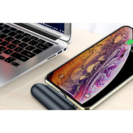 USB-C Magnetische Mini Powerbank 2600mAh  - Externe Noodaccu Batterij Oplader Wit