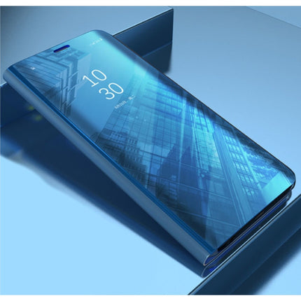 Xiaomi Redmi Note 9 Pro Max Smart Spiegel Flip Case Cover Hoesje Blauw