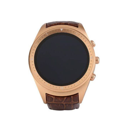 Originele K18 Plus Smartwatch Smartphone Fitness Sport Activity Tracker Horloge OLED Android iPhone Samsung Huawei Goud