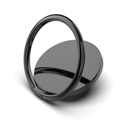 Magnetische Popgrip Telefoonbutton Zuignap Grip Socket Houder Beugel Knop Kickstand Zwart