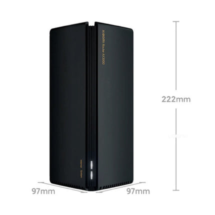 AX3000 WiFi Router - Draadloos Repeater Gigabit Versterker Signaal Booster 5GHz - Zwart