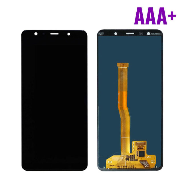 Samsung Galaxy A7 2018 A750 Scherm (Touchscreen + AMOLED + Onderdelen) AAA+ Kwaliteit - Zwart 