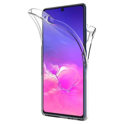 Samsung Galaxy A13 5G Full Body 360° Hoesje - Volledige Bescherming Transparant TPU Silicone Case + PET Screenprotector