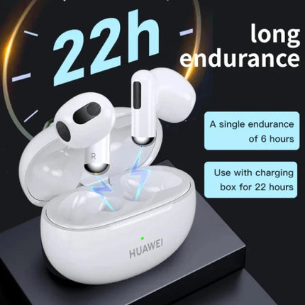Mini Pro Draadloze Oortjes - Headset Oordopjes HiFi TWS Bluetooth 5.0 Wit