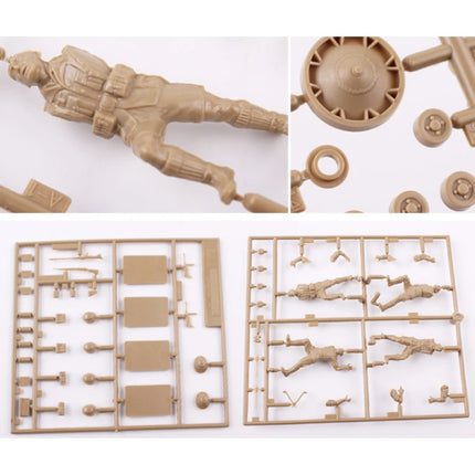 1:35 Panzer Kampfwagen II Tank Bouwkit - Duitse Panther Leger Plastic Hobby Doe-het-zelf Model 35009