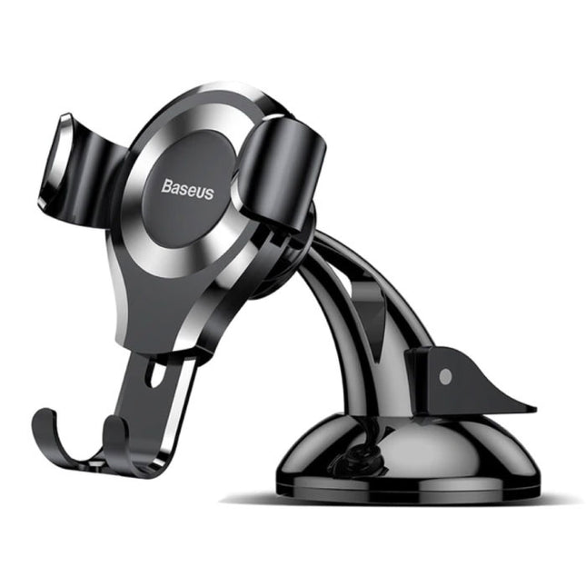 Universele Telefoonhouder Auto met Dashboard Standaard - Smartphone Holder Zilver