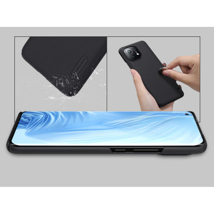 Xiaomi Mi 11 Frosted Shield Hoesje - Shockproof Case Cover Cas Rood