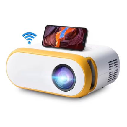 Q11 Mini Projector - 200 ANSI Lumen - 720p - Screen Mirroring Beamer Home Media Speler - Geel