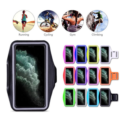 Waterdicht Hoesje voor iPhone 6 Plus - Sport Tasje Zakje Cover Case Armband Jogging Hard Lopen Blauw