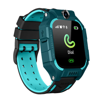 Q19 Smartwatch voor Kinderen met GPS Tracker 2G Smartband Smartphone Horloge IPS iOS Android Blauw