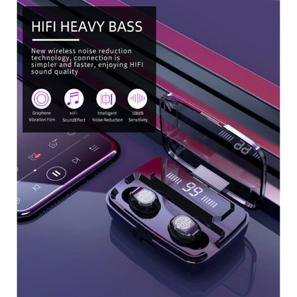 M11-9 TWS Draadloze Smart Touch Control Oortjes Bluetooth 5.0 Ear Wireless Buds Earphones Earbuds Oortelefoon 
