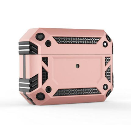 Shockproof Hoesje voor AirPods Pro - AirPod Case PC TPU Cover Skin - Roze