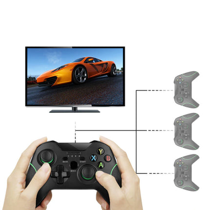 Gaming Controller voor Android/iOS/PC/PS3 met Clip en USB 2.4G Stick - Bluetooth Gamepad Mobiele Telefoon Zwart