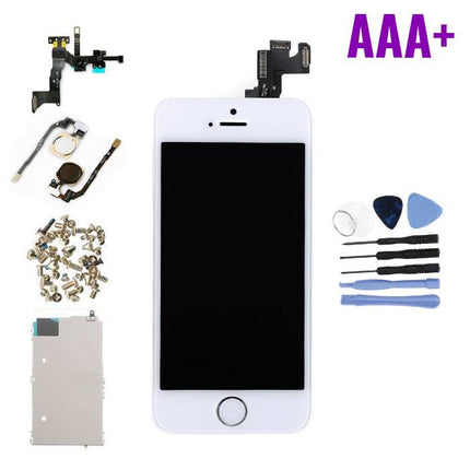 iPhone SE (2016) Voorgemonteerd Scherm (Touchscreen + LCD + Onderdelen) AAA+ Kwaliteit - Wit + Gereedschap