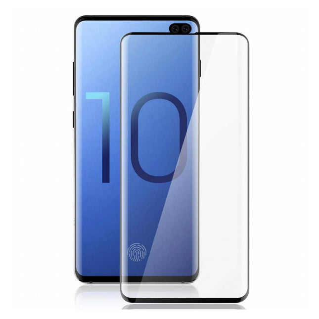 3-Pack Samsung Galaxy S10 Full Cover Screen Protector 9D Tempered Glass Film Gehard Glas Glazen
