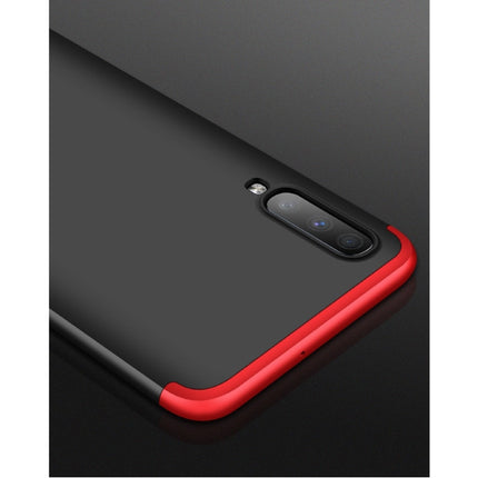 Samsung Galaxy A51 Hybrid Hoesje - Full Body Shockproof Case Cover Zwart-Wit