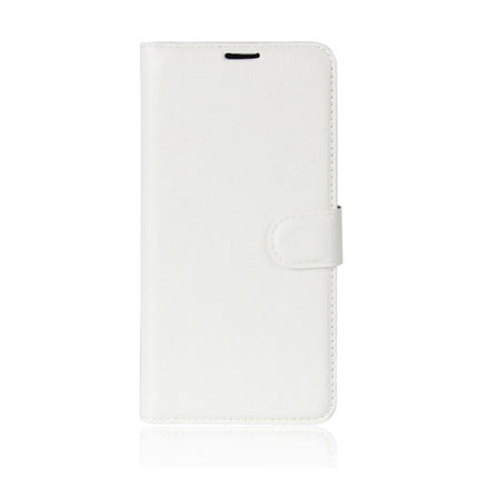 Xiaomi Pocophone F1 Leren Flip Case Portefeuille - PU Leer Wallet Cover Cas Hoesje Wit