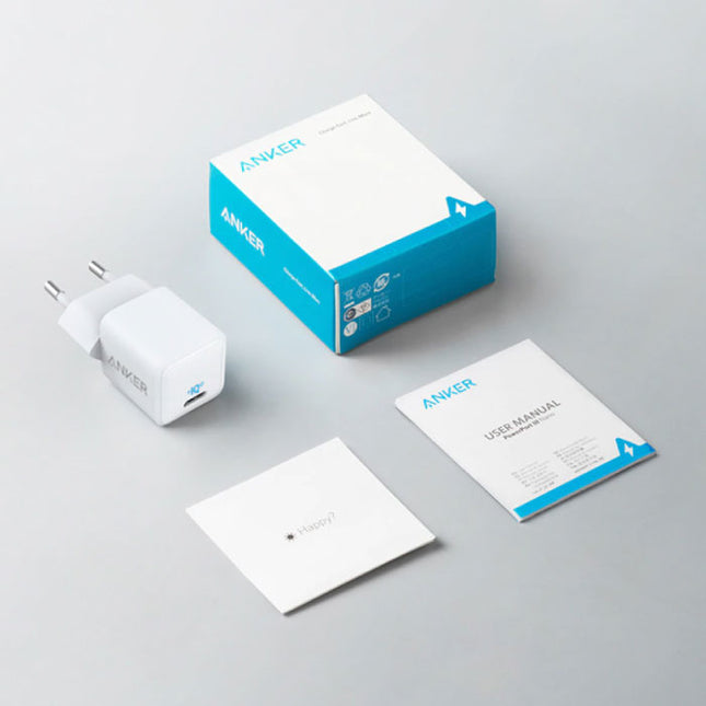 Nano USB Stekkerlader Fast Charge - 18W Quick Charge 3.0 - Muur Oplader Thuislader Adapter Wit