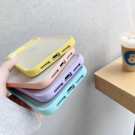 iPhone 8 Camera Bescherming Hoesje - Zachte TPU Transparante Lens Case Cover Donkerblauw