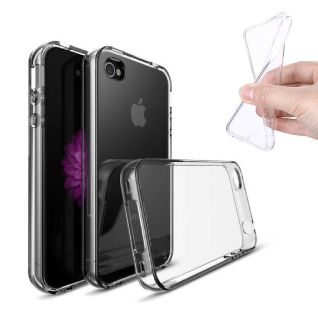 iPhone 4S Transparant Clear Case Cover Silicone TPU Hoesje 