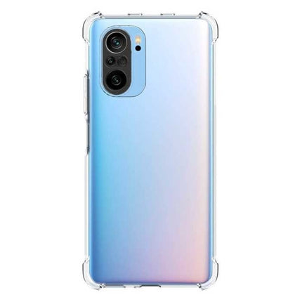 Xiaomi Poco F3 Transparant Bumper Hoesje - Clear Case Cover Silicone TPU Anti-Shock