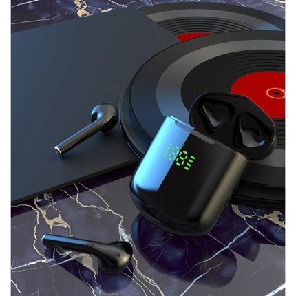 Draadloze Bluetooth Oortjes - True Touch Control Oordopjes TWS Earphones Oortelefoon - Qi Draadloos Opladen - Zwart