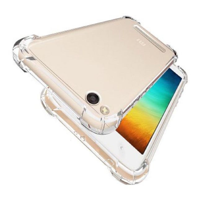 Xiaomi Redmi 5 Transparant Bumper Hoesje - Clear Case Cover Silicone TPU Anti-Shock