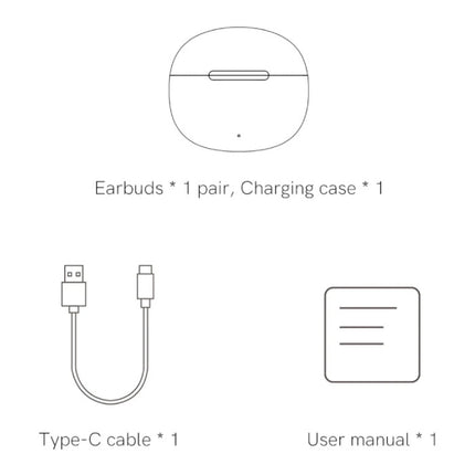 T20 Draadloze Oortjes - Bluetooth 5.3 ENC Oordopjes - Earbuds Oortelefoon Zwart